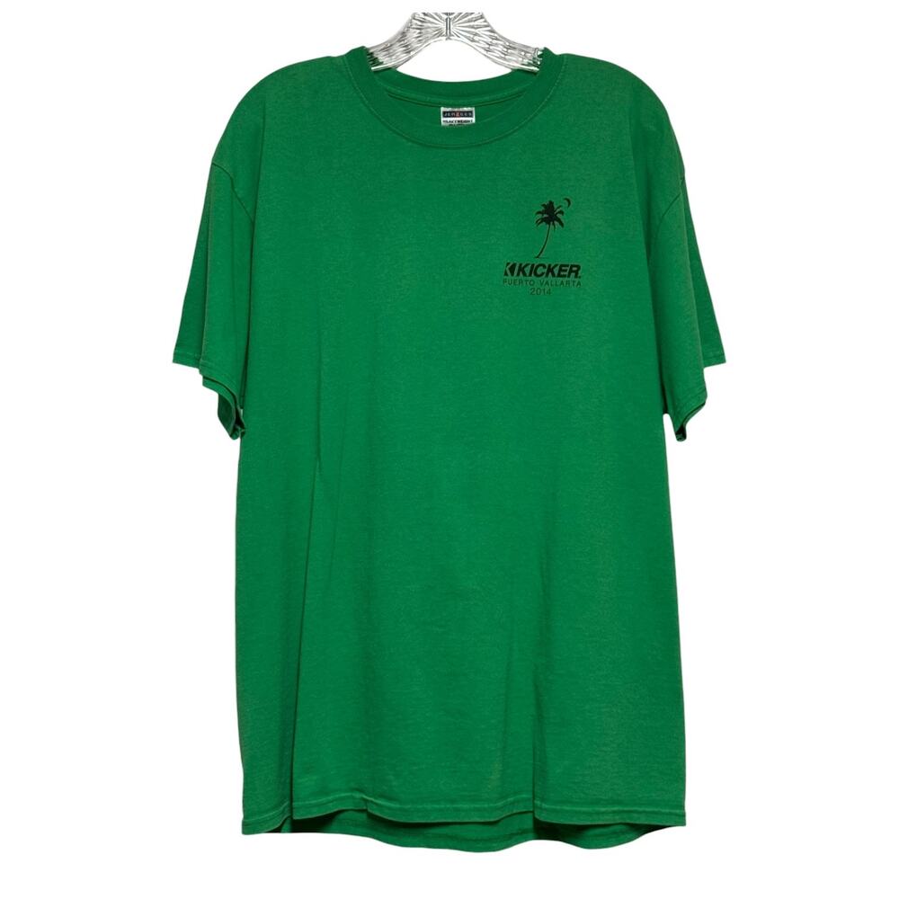 Kicker Puerto Vallarta Mexico Party T-Shirt Green XL